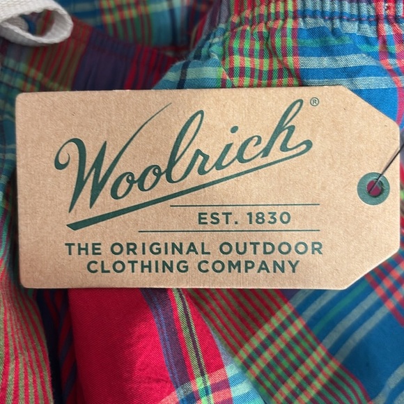 Woolrich Out In The Sticks Plaid Cotton Pajama Lounge Pant - NEW - Size Large - Picture 8 of 9